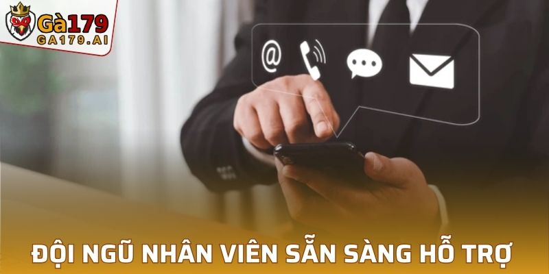 Luôn có đội ngũ nhân viên chuyên nghiệp sẵn sàng hỗ trợ bạn