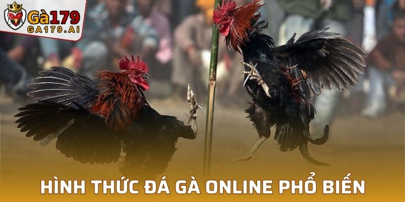 Một số hình thức đá gà online phổ biến tại GA179