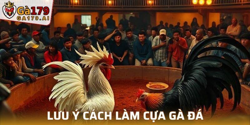 Một số lưu ý cách làm cựa gà đá