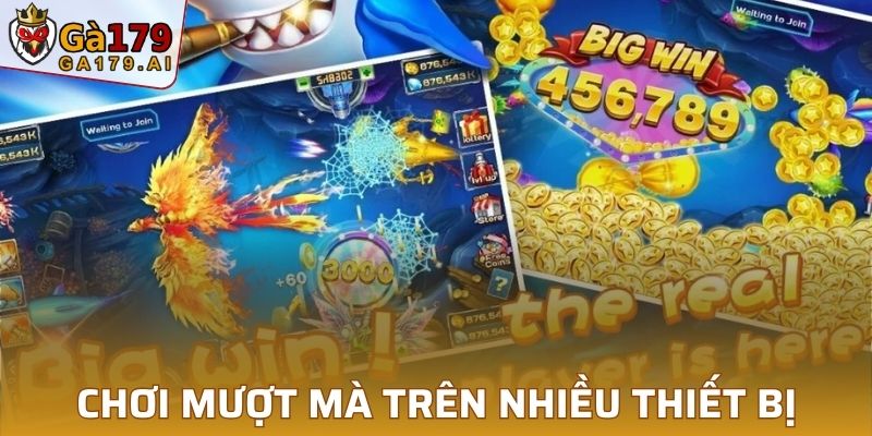 Trải nghiệm mượt mà trên bất kì thiết bị thông minh nào